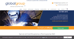 Desktop Screenshot of globalgroupitalia.com